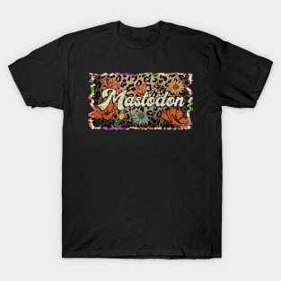 Mastodon Vintage Proud Name Personalized Birthday 70s 80s 90s Styles T-Shirt